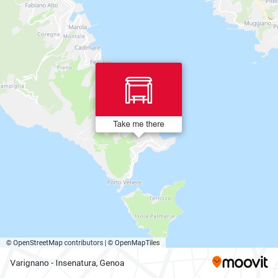 Varignano - Insenatura map