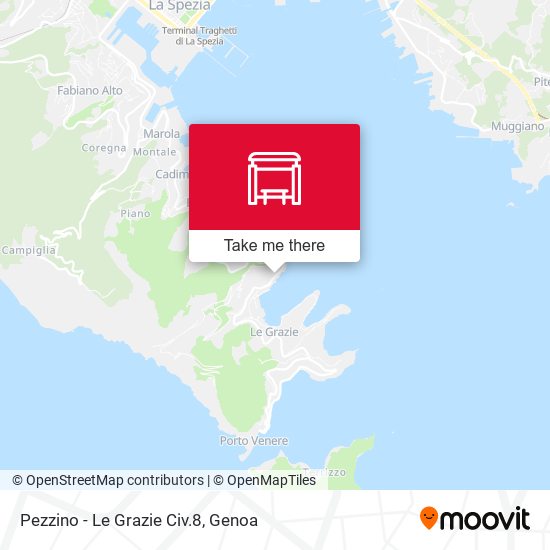 Pezzino - Le Grazie Civ.8 map