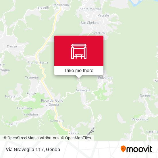 Via Graveglia 117 map