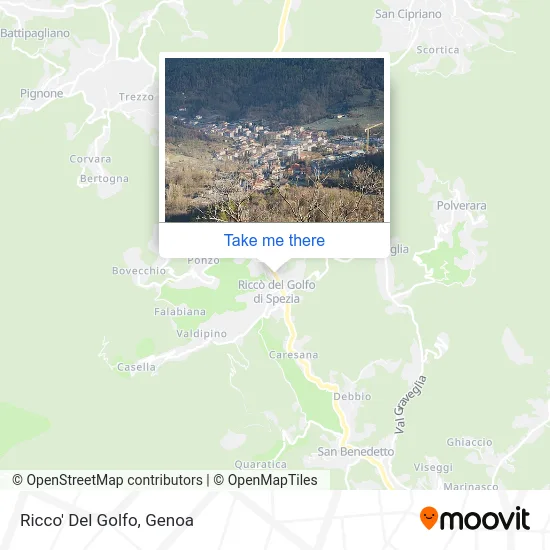 Ricco Del Golfo map