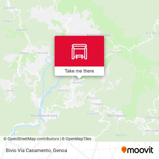 Bivio Via Casamento map