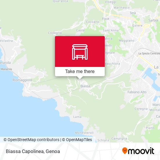 Biassa Capolinea map