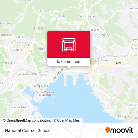 National Course map