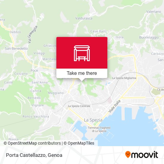 Porta Castellazzo map