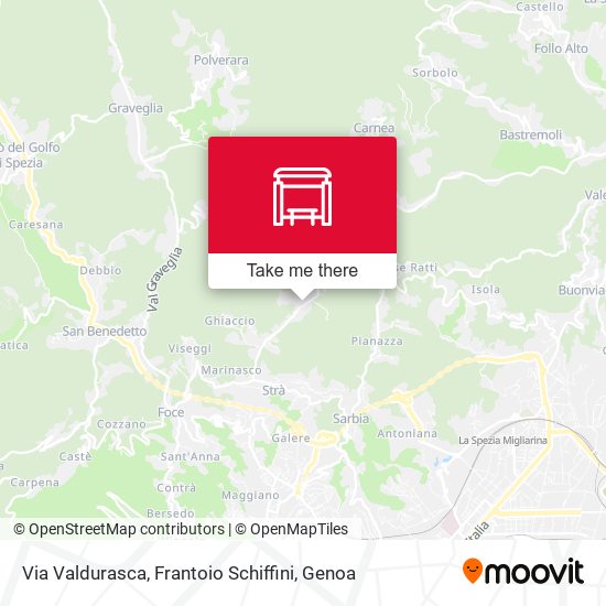 Via Valdurasca, Frantoio Schiffini map