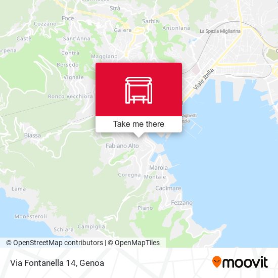 Via Fontanella 14 map