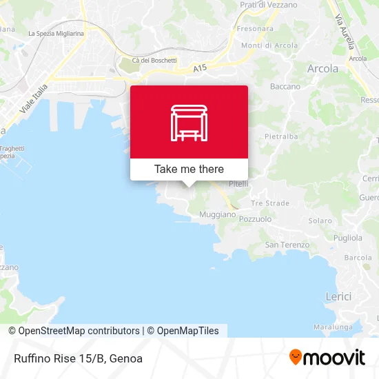 Ruffino Rise 15/B map