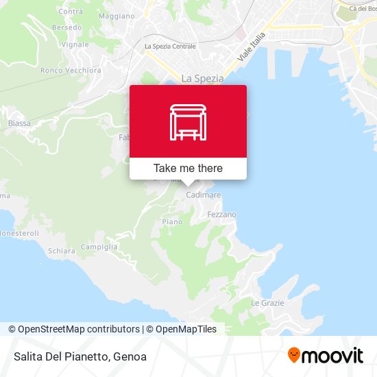 Salita Del Pianetto map