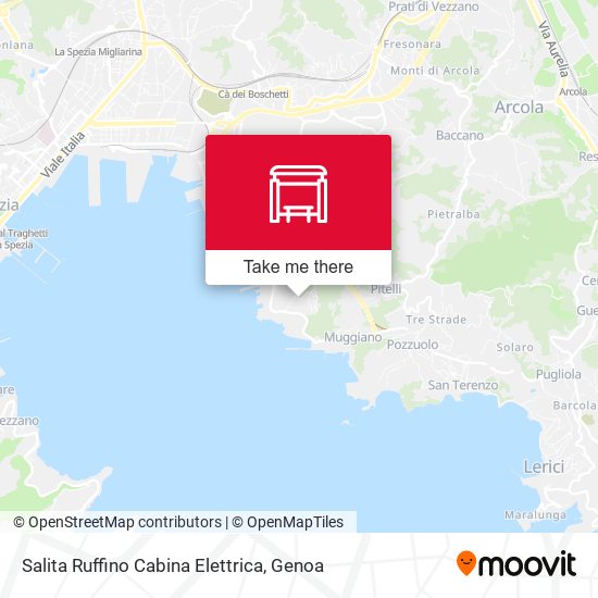 Salita Ruffino Cabina Elettrica map