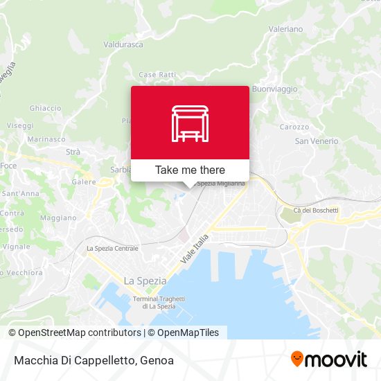 Macchia Di Cappelletto map