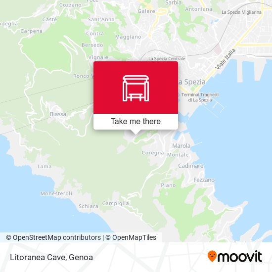 Litoranea Cave map