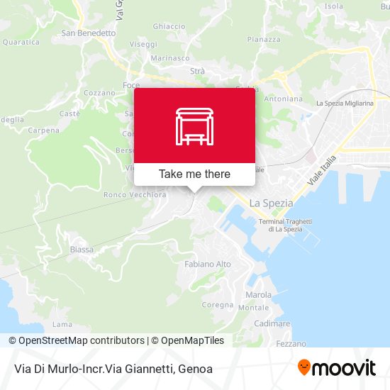 Via Di Murlo-Incr.Via Giannetti map