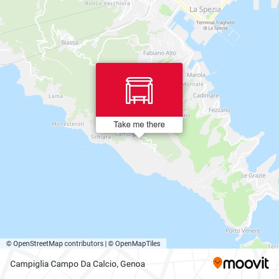 Campiglia Campo Da Calcio map