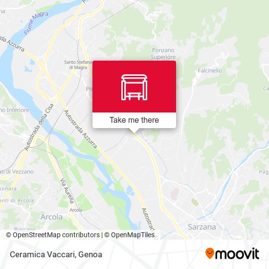 Ceramica Vaccari map