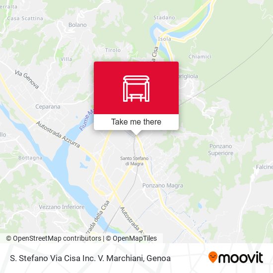 S. Stefano Via Cisa Inc. V. Marchiani map