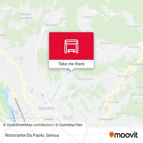 Ristorante Da Paolo map