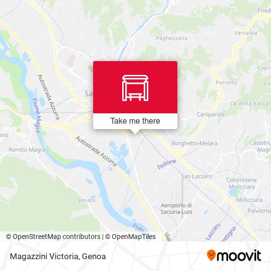 Magazzini Victoria map