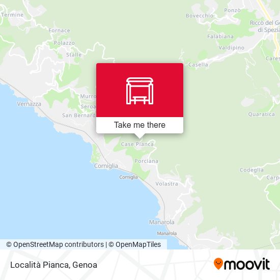 Località Pianca map