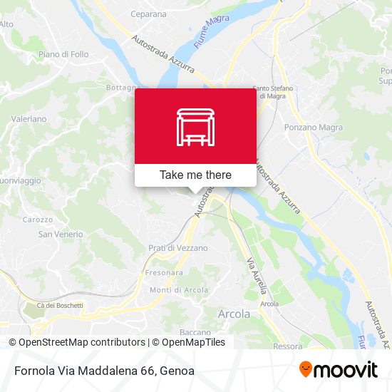 Fornola Via Maddalena 66 map