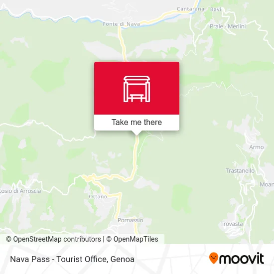 Nava Pass - Tourist Office map