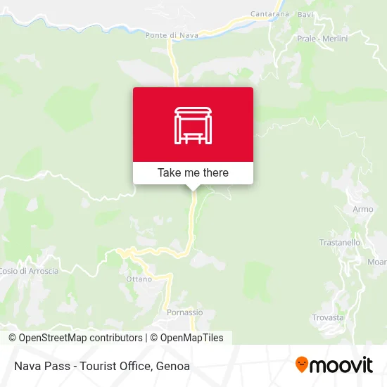 Nava Pass - Tourist Office map