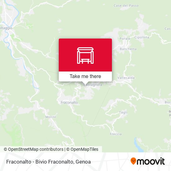 Fraconalto - Bivio Fraconalto map
