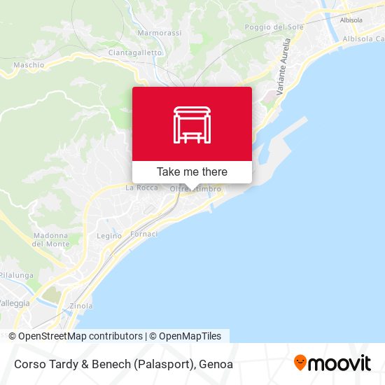 Corso Tardy & Benech (Palasport) map