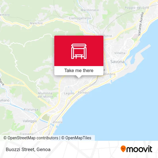 Buozzi Street map