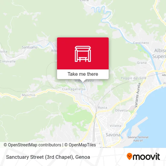 Sanctuary Street (3rd Chapel) map