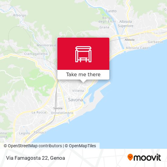 Via Famagosta 22 map