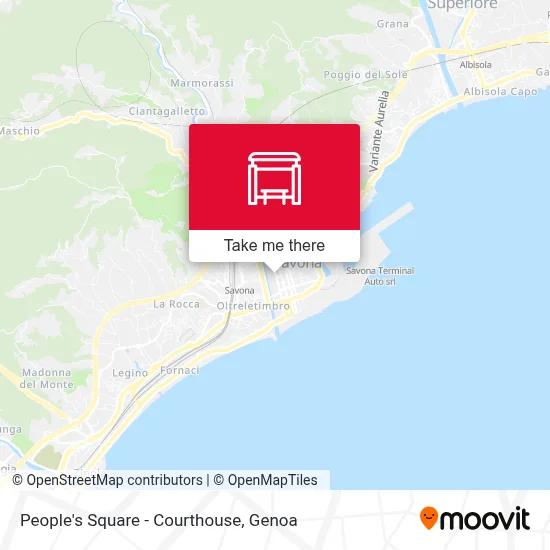 People's Square - Courthouse map