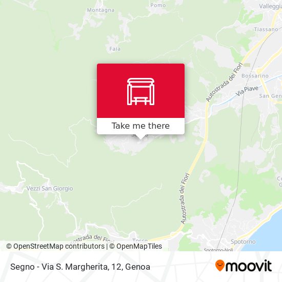Segno - Via S. Margherita, 12 map