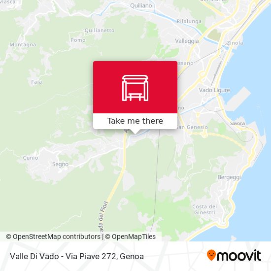 Valle Di Vado - Via Piave 272 map