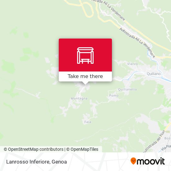 Lanrosso Inferiore map