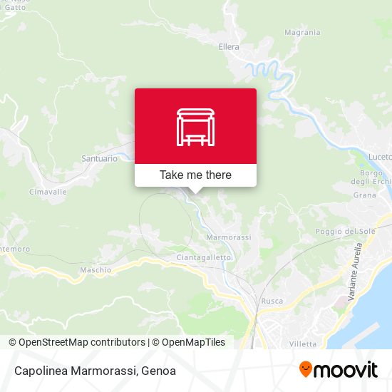 Capolinea Marmorassi map