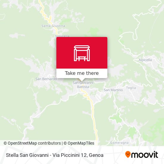 Stella San Giovanni - Via Piccinini 12 map