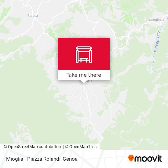Mioglia - Piazza Rolandi map