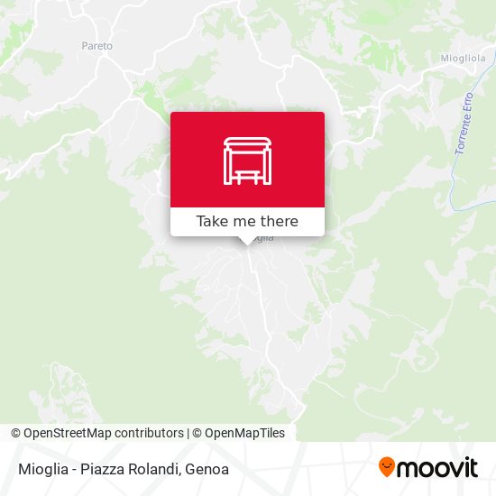 Mioglia - Piazza Rolandi map