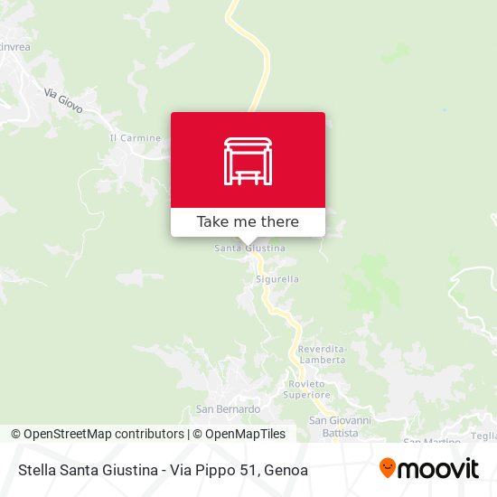 Stella Santa Giustina - Via Pippo 51 map