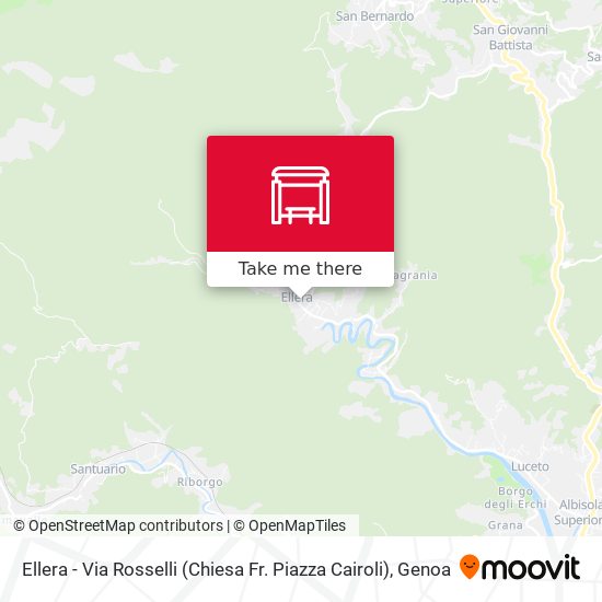 Ellera - Via Rosselli (Chiesa Fr. Piazza Cairoli) map