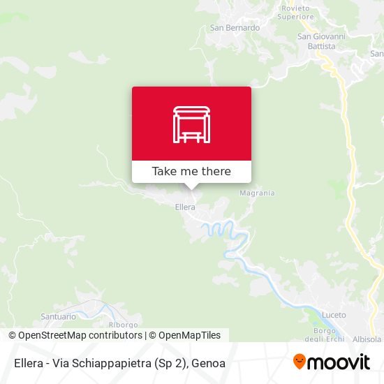 Ellera - Via Schiappapietra (Sp 2) map