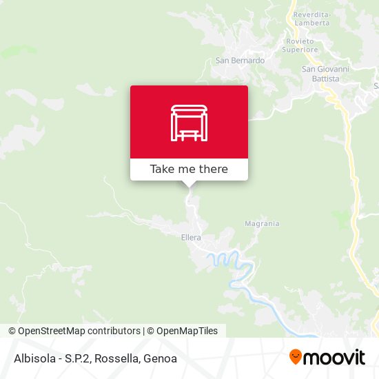Albisola - S.P.2, Rossella map