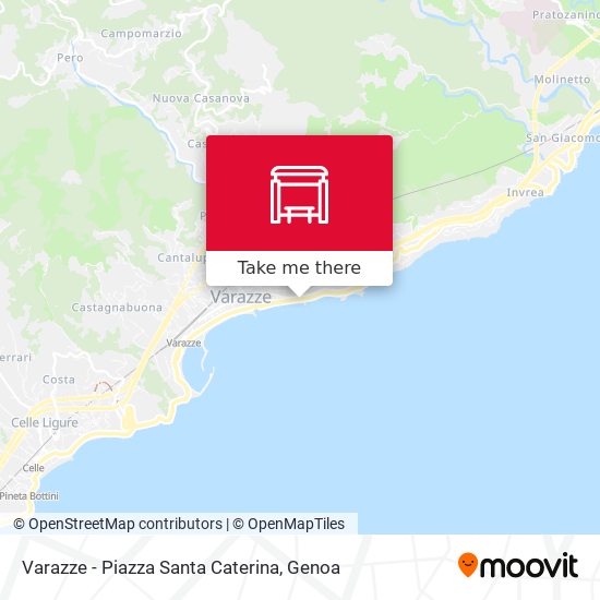 Varazze - Piazza Santa Caterina map