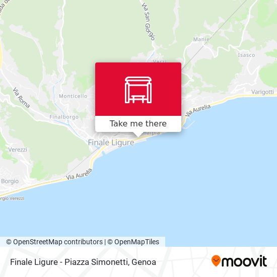 Finale Ligure - Piazza Simonetti map