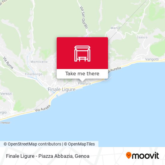 Finale Ligure - Piazza Abbazia map