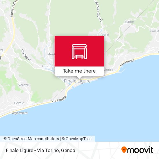 Finale Ligure - Via Torino map