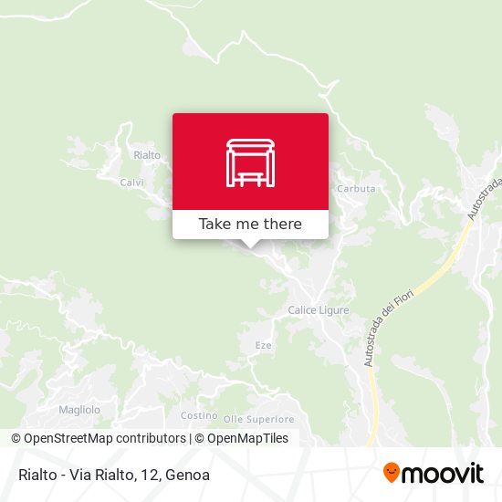 Rialto - Via Rialto, 12 map