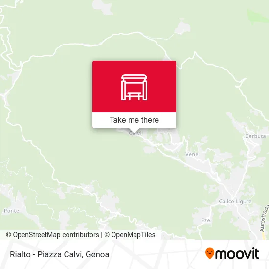 Rialto - Piazza Calvi map