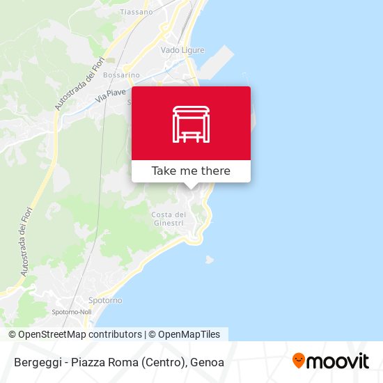 Bergeggi - Piazza Roma (Centro) map