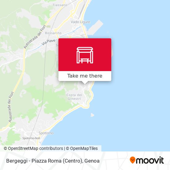 Bergeggi - Piazza Roma (Centro) map